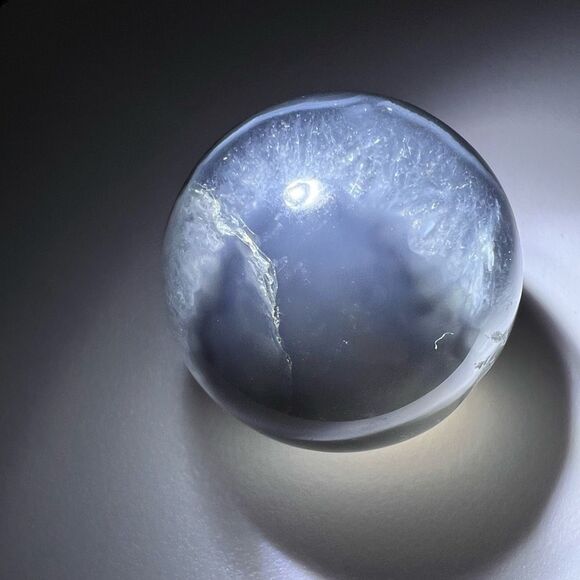 Volcano Agate Sphere UV Reactive (#3) - Picture 7 of 12